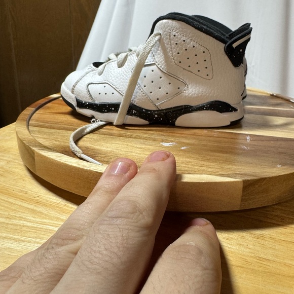 NBA Other - Nike toddler air Jordan 6 retro Oreo shoes size 9c